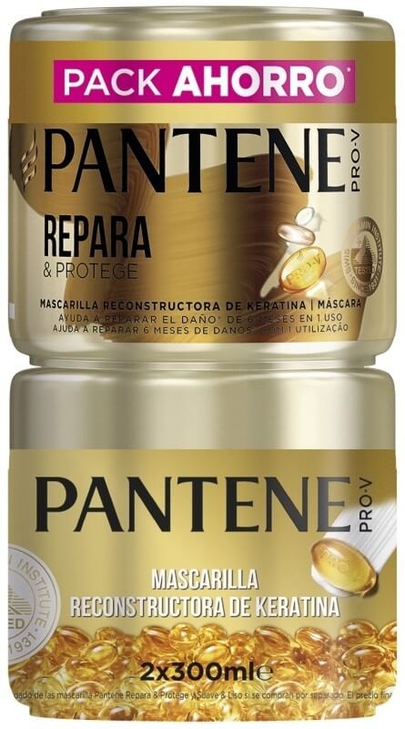 Pantene Mascarilla Repara&Protege y Reconstructora 2 x 300 ml