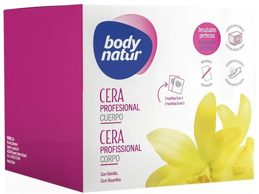 BodyNatur Cera Profesional Cuerpo Con Vainilla 250 Gr