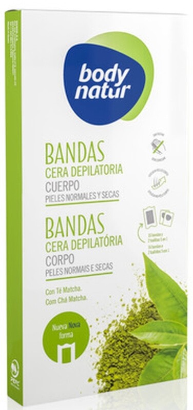 Bodynatur Bandas Cera Depilatoria Cuerpo 10 Und