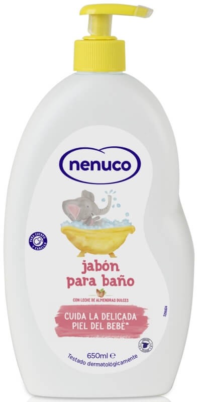 Nenuco Jabón para baño Piel del Bebe 650 Ml