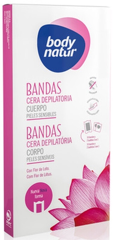 Bodynatur Depil Band Cuerpo 8 + 2 Und