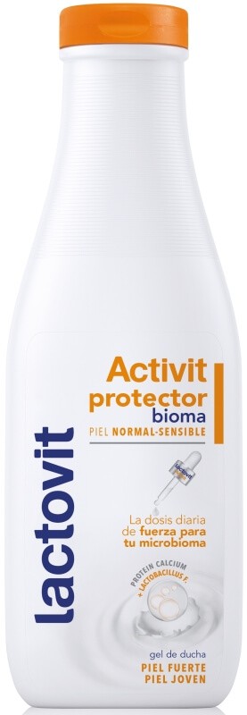 Lactovit Activit Protector Bioma Gel de Ducha Piel Fuerte 550 Ml