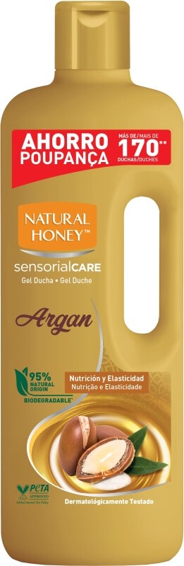 Natural Honey Gel Ducha Argan 1.350 Ml