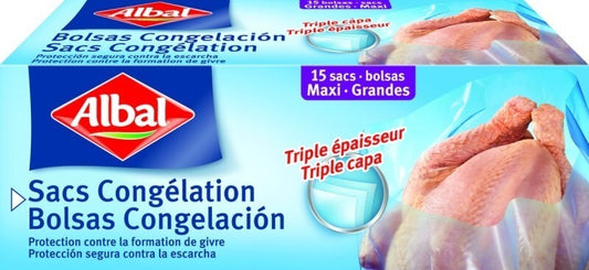 Albal Bolsa Congélation 8 L 15 Und