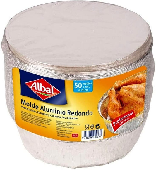 Albal Envase Aluminio Pollo + Tapad 50 Und