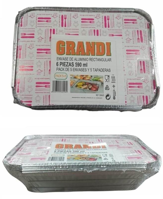 Grandi Envase Alum + Tap 5 GDE