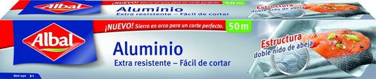 Albal Aluminio Extra Resistente 50 M