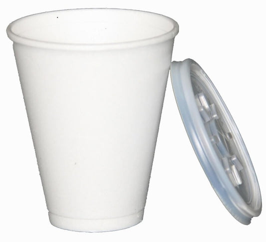 Campisol Vaso Térmico de Espuma con Tapa 7oz 25U – Conserva la Temperatura con Comodidad y Seguridad