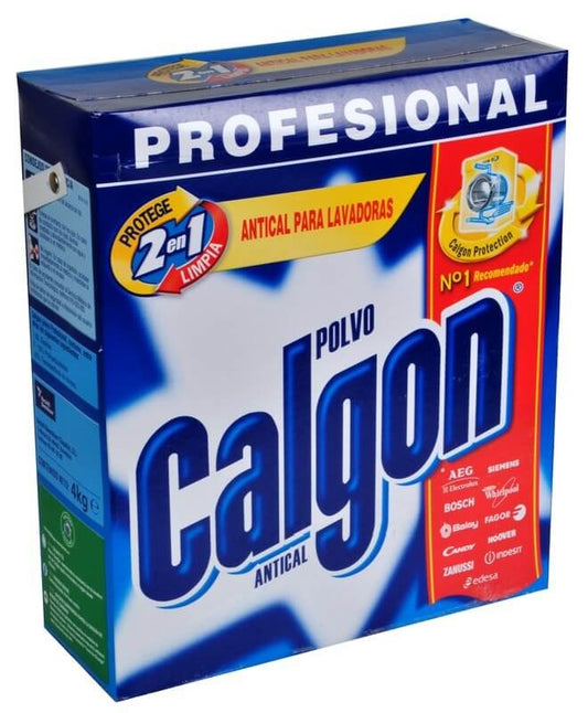 Calgon Polvo Antical Profesional 4 kg - Protección y Limpieza para tu Lavadora