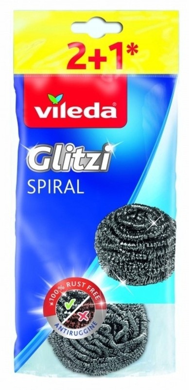 Vileda Estr Acero Inoxidab 2 + 1 Und