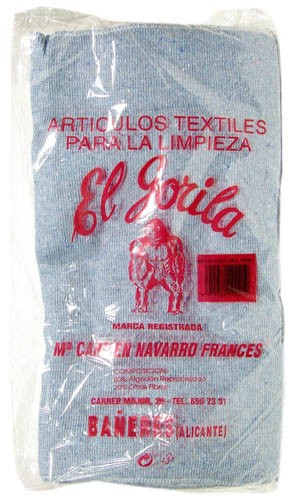 El Gorila Bayeta Punto Gris 45 X 50 12 Und