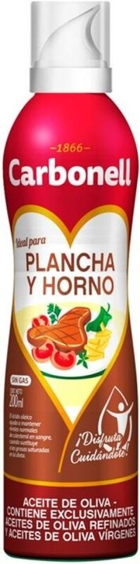 Carbonell Plancha y Horno Aceite de Oliva 200 Ml