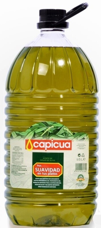 Capicua Aceite Oliva Orujo 0,4 5 L