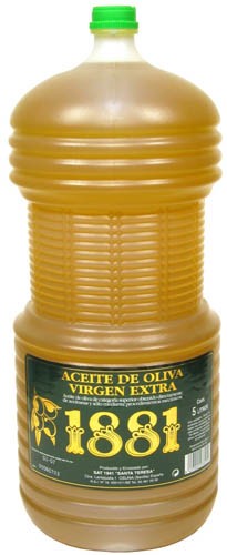 Aceite de Oliva Virgen Extra 1881 5L – Tradición y Sabor en Formato Familiar