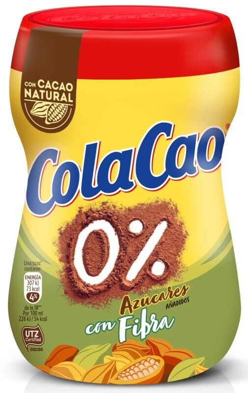 Colacao Cacao Fibra 0% 300 Gr