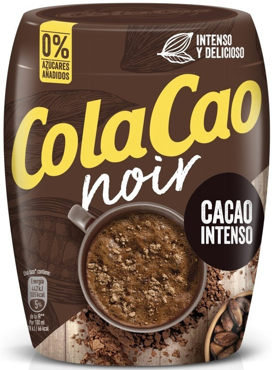 ColaCao Noir Bote 300 ml – La Intensidad del Chocolate Negro en Cada Sorbo