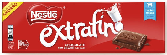Nestlé Extrafino Chocolate con Leche 250G – El Placer del Auténtico Sabor