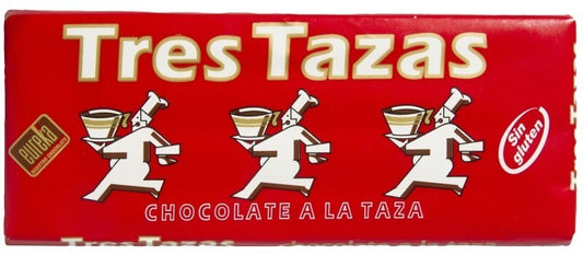 Tres Tazas Chocolate 200 g - Disfruta del Auténtico Sabor del Chocolate