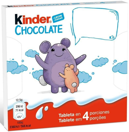 Kinder 4 Barritas 50 Gr