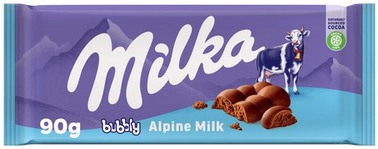 Milka Bubbly Alpine Milke 90 Gr