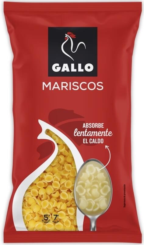 Gallo Pasta Mariscos 250G - La Opción Perfecta para Tus Recetas de Mariscos