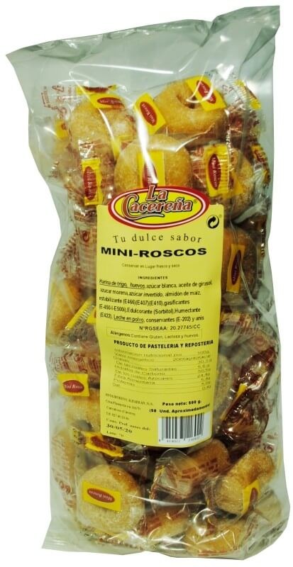 La Cacerena Mini Roscos 500g - El Dulce Sabor de Siempre