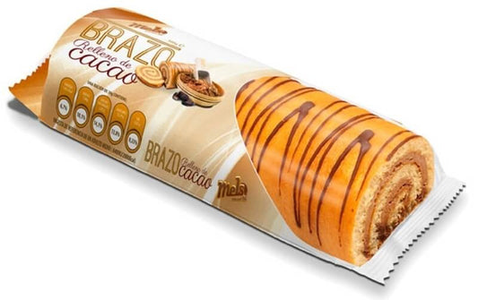 Mels Brazo Relleno de Cacao Azucar 200 Gr
