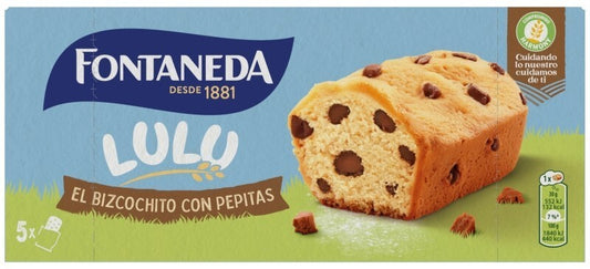 Lulu Bizcocho Pepitas Choco 150 Gr