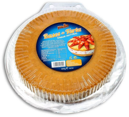 Mels Base de Tarta Redonda 400G – La Solución Perfecta para tus Postres Caseros