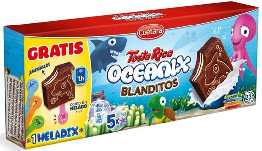 Cuétara Tosta Rica Oceanix Blanditos 160 g - Diversión y Nutrición con Sabor Único
