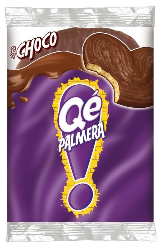 Qé! Palmera Sabor Choco 103 g – El Capricho Crujiente y Delicioso que Ilumina tu Día