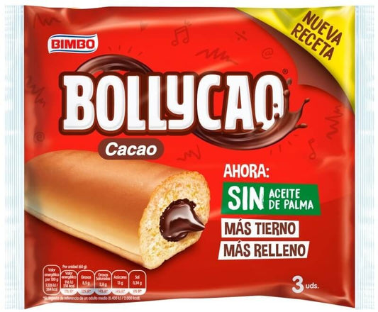 Bimbo Bollycao Cacao Sin Aceite de Palma 4 Und