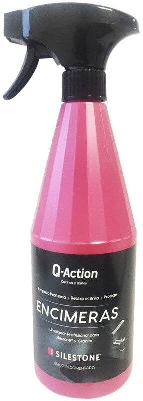 Limpiador Q-Action para Encimeras 750 ml - Profesional para Silestone y Granito