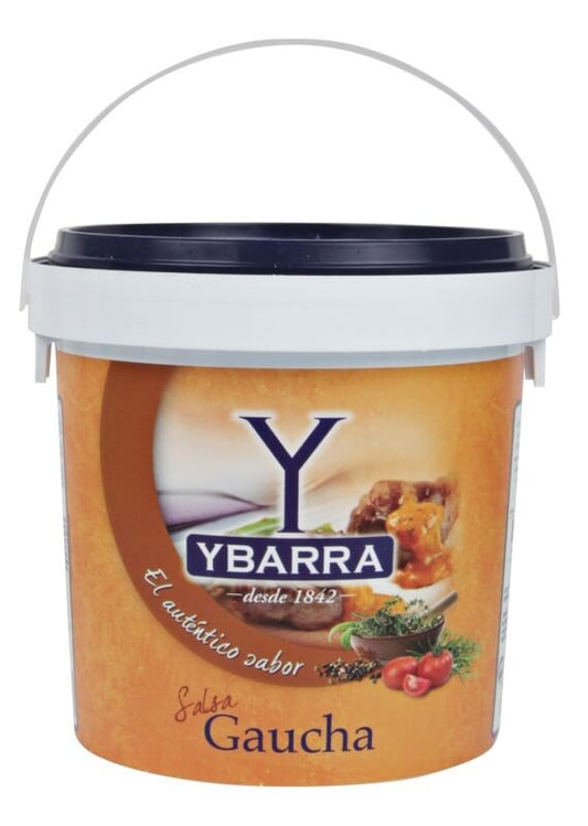Ybarra Salsa Gaucha 1800 g – La Salsa Ideal para Carnes, Parrillas y Recetas con Sabor Intenso