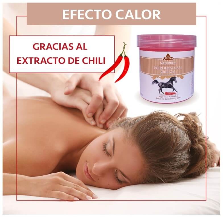 Naturhof Bálsamo de Caballo Gel de Chile 250 ml