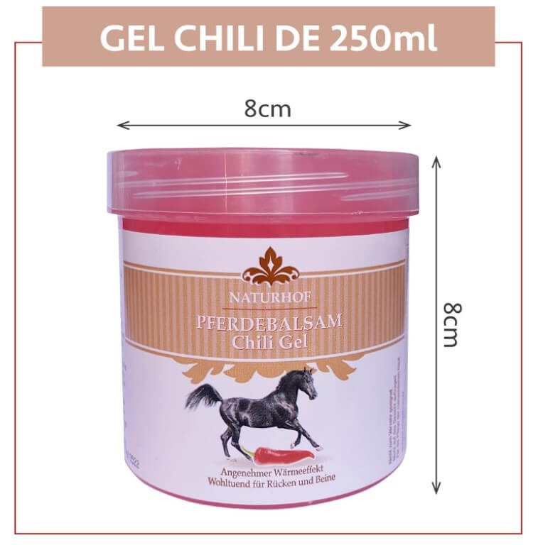 Naturhof Bálsamo de Caballo Gel de Chile 250 ml
