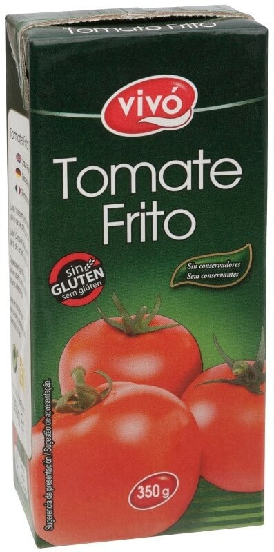 Vivó Tomate Frito 350G - Sabor Natural y Sin Conservadores