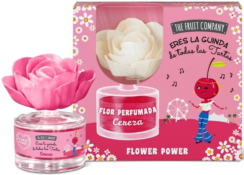 The Fruit Company Ambientador Flower Power Cerezas 50 Ml