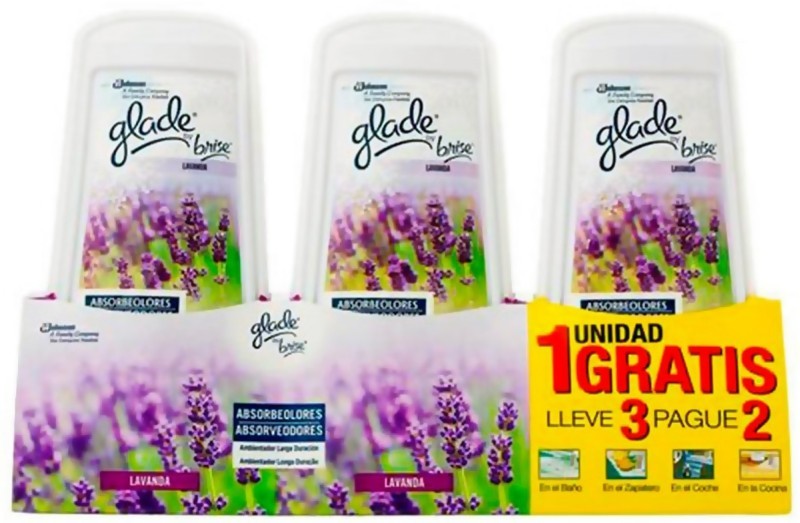 Glade Absorbeolor Lavanda 3 x 2
