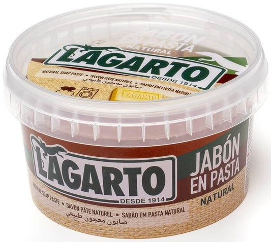 Lagarto Jabón en Pasta Natural 400 g – Limpieza Profunda para Ropa y Hogar