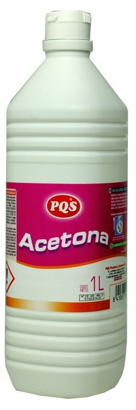 PQS Acetona 1L – Versatilidad para manicura y limpieza