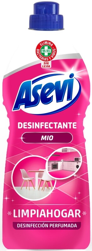 Asevi Desinfectante Mio Limpiahogar 1100 ml – Eficiencia y Fragancia en Cada Limpieza