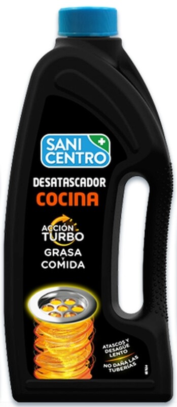 Sanicentro Desatascador Cocina Acción Turbo 1 L