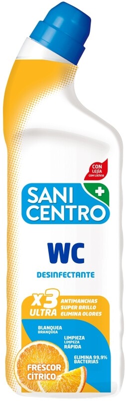 Sanicentro WC Desinfectante Frescor Citrico 1L