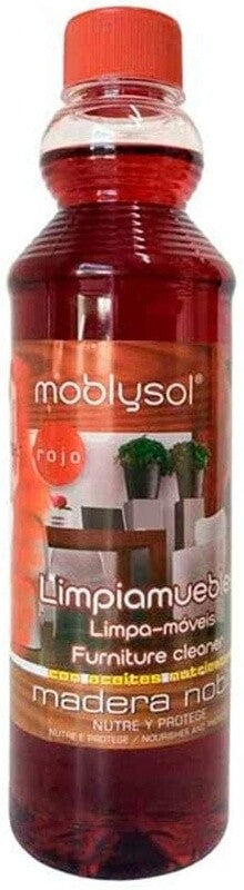 Moblysol Limpiamuebles Rojo 500 ml - Cuidado Profesional para Madera Noble
