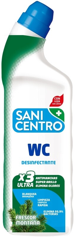 Sanicentro WC Desinfectante Frescor Montaña 1l