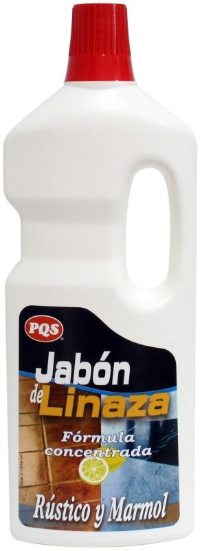 PQS Jabón de Linaza Fórmula Concentrada Rústico y Mármol 1L – Brillo Natural y Protección para Superficies Delicadas