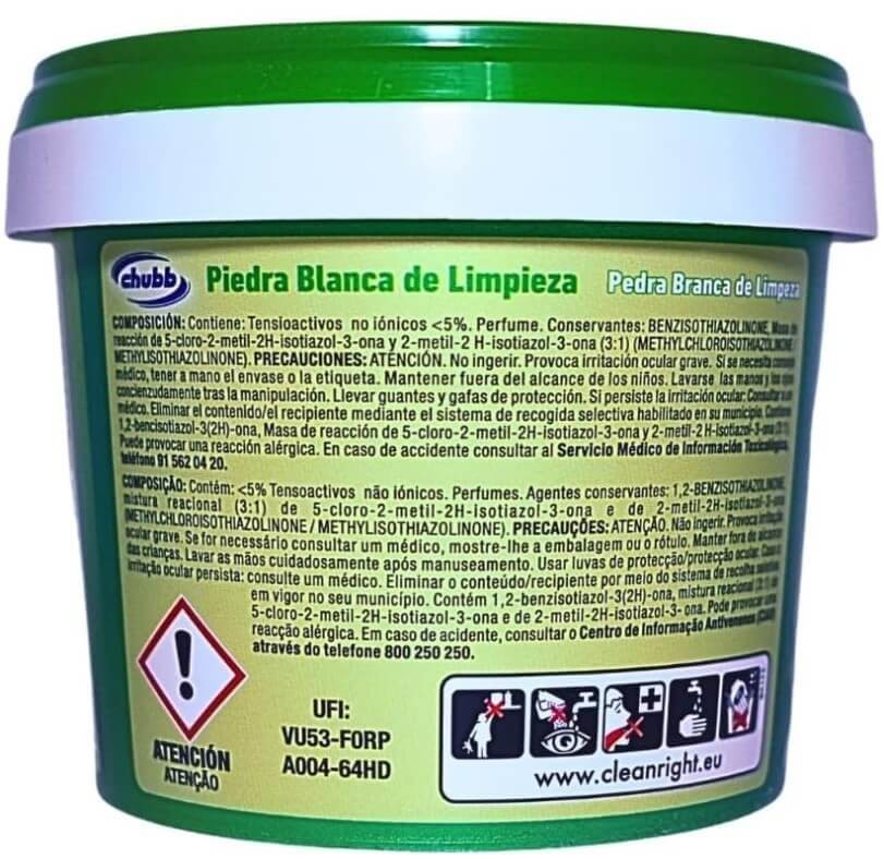 Chubb Piedra Blanca de Limpieza 500G