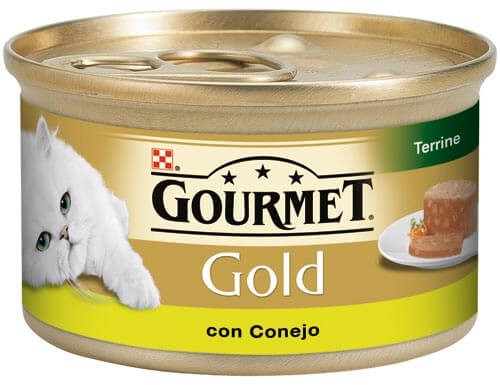 Gourmet Gold Con Conejo Lata 85G
