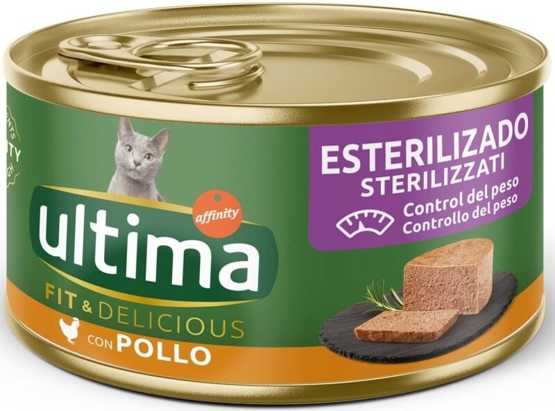 Ultima Fit&Delicious Gato Esterilizado Pollo 85G